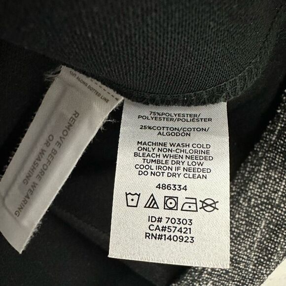 Loft Textured Knit Button Accent Stretch Pull on Pencil Skirt Size XL - Picture 5 of 5